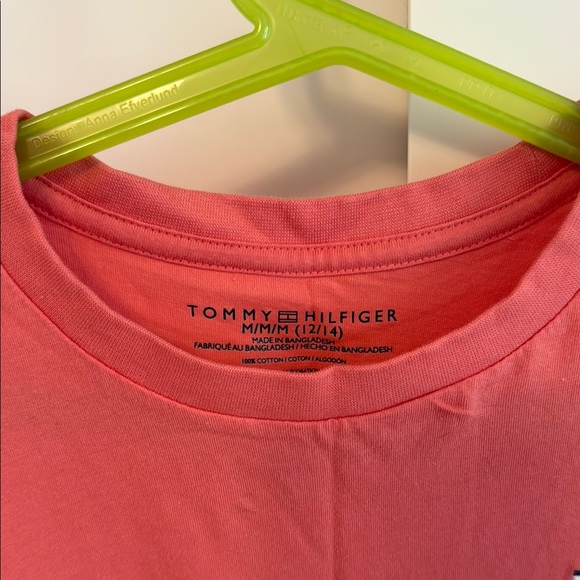 Tommy Hilfiger Kids Red Short Sleeve Tee - Picture 2 of 4